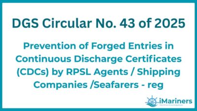 DGS Circular No. 43 of 2025