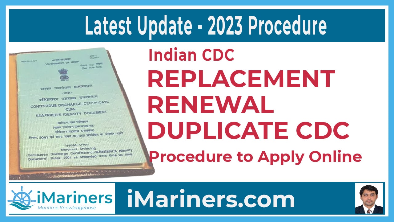 Indian CDC Renewal and Replacement Procedure Online
