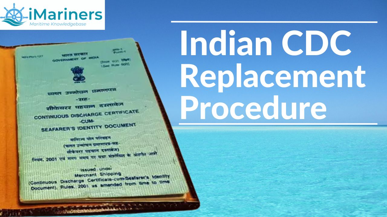 Indian CDC Replacement Procedure
